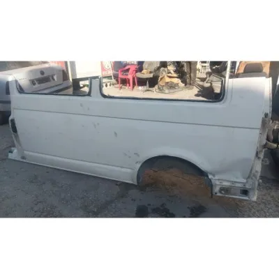 Volkswagen transporter T8 sol arka çamurluk uzun şase çıkma