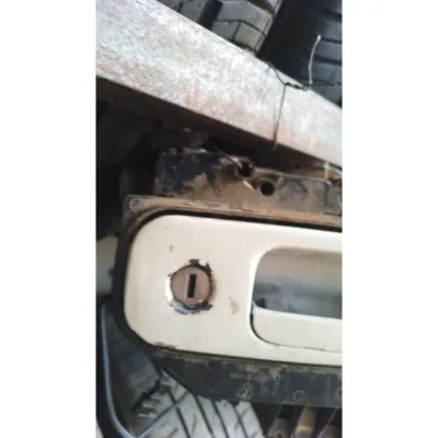 Volkswagen Transporter T5 arka bagaj dıştan açma kolu çıkma orjinal