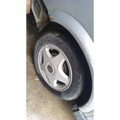 Opel Astra G Station Wagon 1.7 xdtl dizel Gümüş 2000 Model Gri Çıkma Orjinal Çelik jant takımı