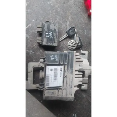 Volkswagen Polo hatchback 1.6 aee 75 beygirlik imbalizer beyin seti motor beyni imbo beyni kontak anahtarı takım 032906030p