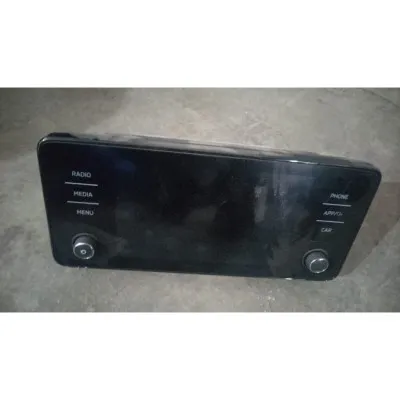 654035871H Skoda Komiq dijital teyp paneli, duble ekran, multimedya oynatıcı Çıkma orjinal