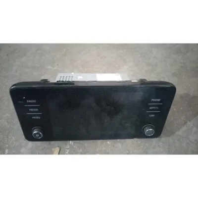 654035871H Skoda Komiq dijital teyp paneli, duble ekran, multimedya oynatıcı Çıkma orjinal