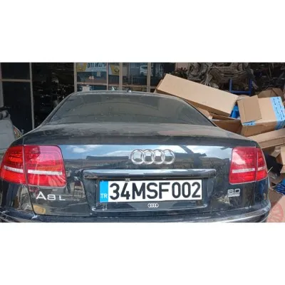 audi a8 çıkma orjinal Siyah renk bagaj kapağı